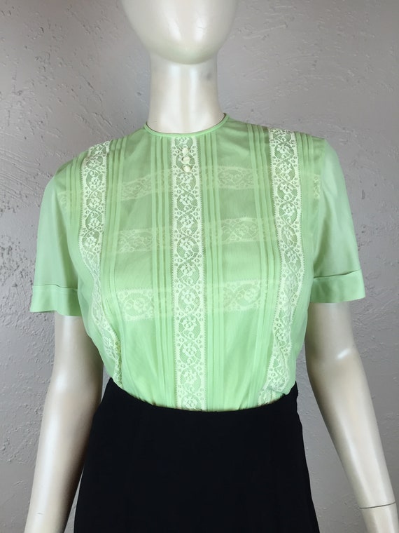 The Lime Rickie - Vintage 1940s 1950s Lime Green … - image 1