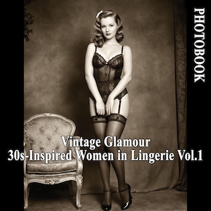 50 photos of Vintage Glamour: 30s-Inspired Women in Lingerie Vol.1