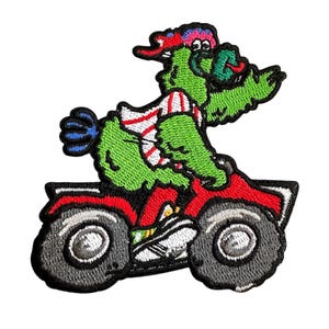 Philadelphia Phanatic Embroidered Patch Appliqué Iron or Sew On Philly Sports INSPIRED for Bags Jackets Shirts Sweaters Purse Hats Rare Gift