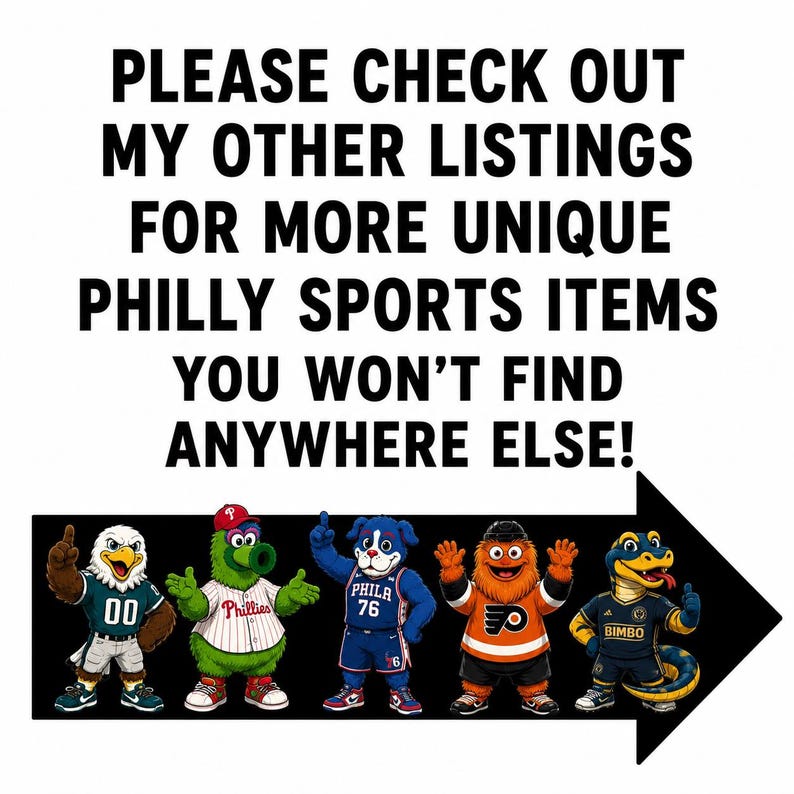 Philadelphia sports Phillies phanatic INSPIRED shoe clog charm MLB Baseball Accessory or for Bag Purse Tote Girls Teens Ladies Rare Gift Bild 5