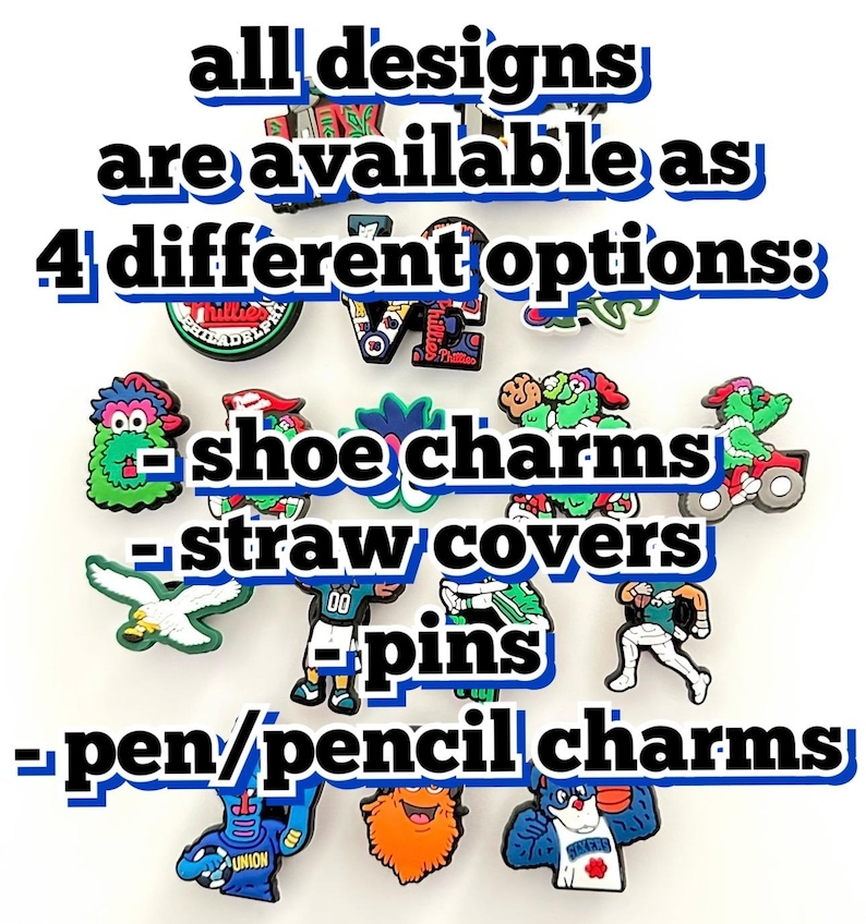 Philadelphia Birds Saquon Barkley Backward Hurdle Fly Shoe Clog Charm NFL Football Sports INSPIRED Accessory for Bag Purse Tote Rare Gift image 4