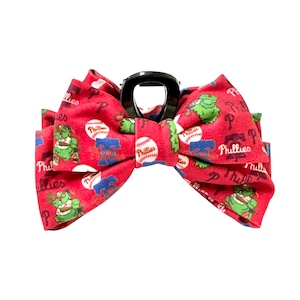 Philadelphia Phillies Phanatic INSPIRED Claw Clip Hair Baseball Game Day Accessory Sport Fan Gift Women Teens Girls Stylish Unique Gift Rare