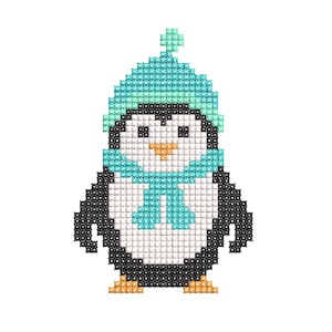 Penguin - Embroidery Design, Instant Download