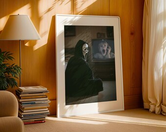 Halloween Icon Wall Art - Retro Scary Horror Print (Digital Download)