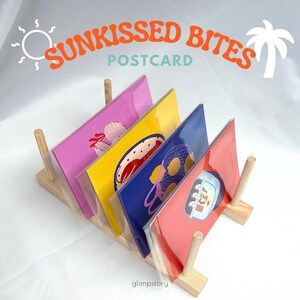Conjunto de postales: Bocados bañados por el sol