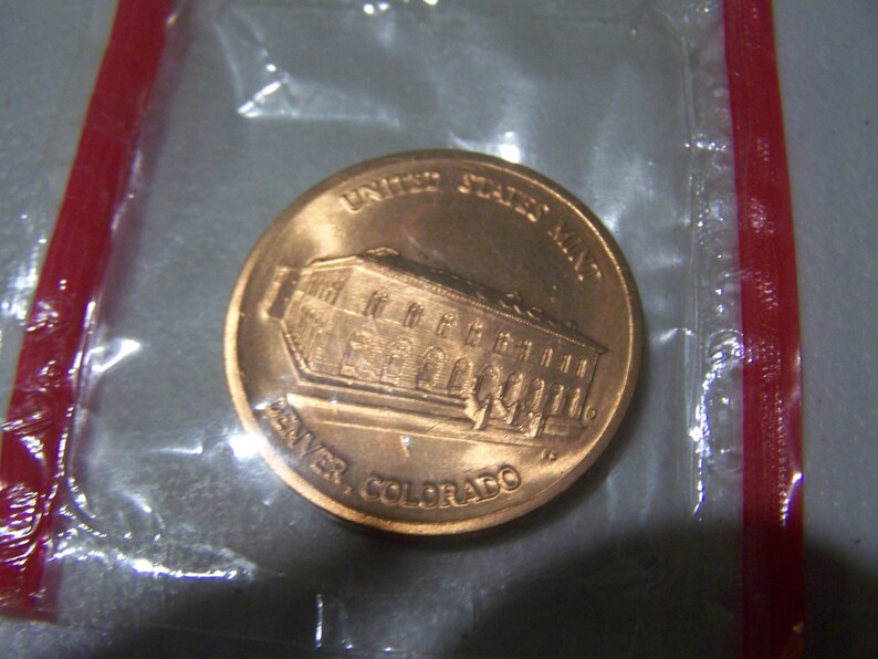 1876 1976 Colorado Centenial Denver Mint Coin Token Sealed Etsy