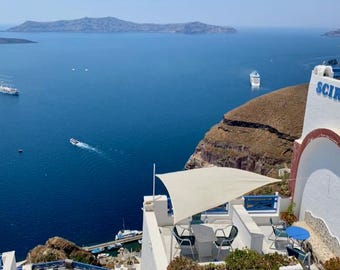 Santorini Travel Guide: Santo Wines & Calamari (Digitaler Download)