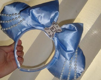 パドメのナイトガウンをイメージしたディズニーのイヤーカチューシャ、スター・ワズ・ナイトのミニーイヤーカチューシャ、5月4日の夜のアクセサリー、パールミッキーイヤーカチューシャ