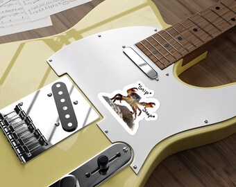 Snip Snap Crab Matte Stickers