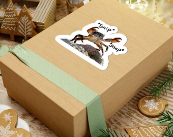 Snip Snap Crab Stickers