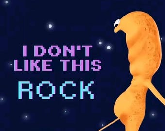 I Don't Like This Rock Stickers