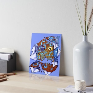 Blue Ringed Octopus Poster