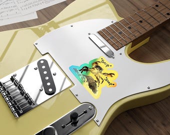 Snip Snap Crab Holographic Stickers