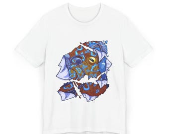 Blue Ringed Octopus T-Shirt: Deep Sea Creature Design