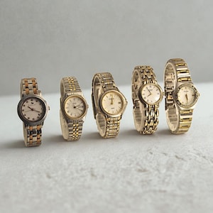 Vintage Two-Tone Ladies Watches – Silver & Gold Quartz – Elegant Bracelet Styles with Roman, Diamond, Minimal Dials
