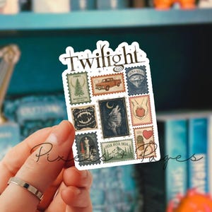 Twilight Bookish Sticker- Edward Bookish Sticker, Romantasy Book Stickers, Vampire Kindle Sticker