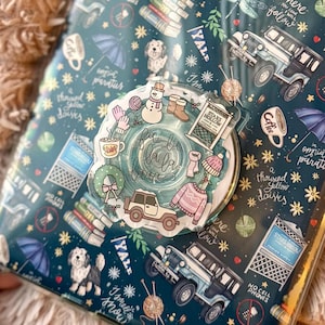 Winter Girls Kindle Griff - Sterne Hohl Kindle Halter, TV-Serie Kindle Zubehör, süßes Geschenk, ACOTAR Geschenk