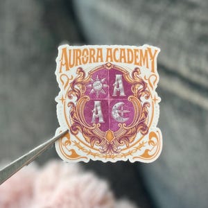 Aurora Academy sticker-meedogenloze jongens leesgrage sticker, romantiek boekstickers, schattige leesgrage Kindle sticker, Zodiac Academy sticker