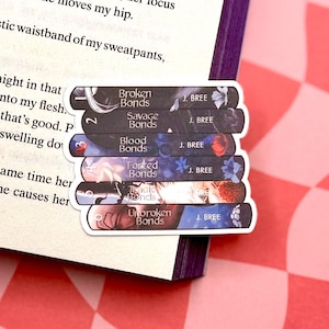 The Bonds that Tie Bookstack Sticker- Why Choose Bookish Sticker, Romantasy Book Stickers, Bookish Kindle Sticker, Draven Brothers Sticker