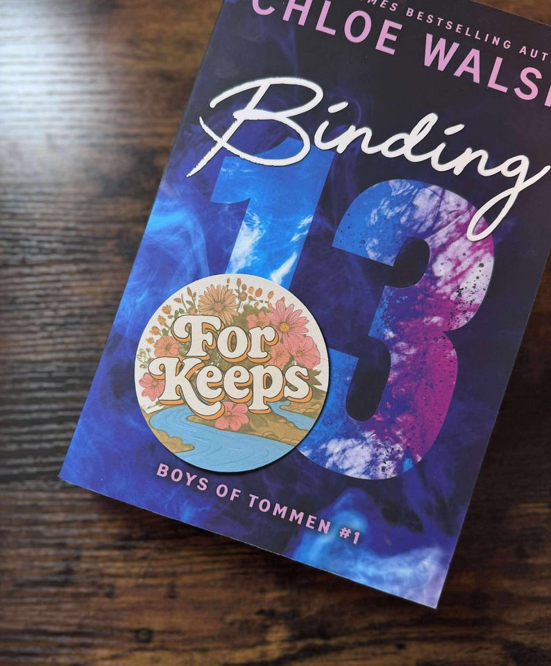 Binding 13 For Keeps Sticker- Boys of Tommen sticker, Shannon like the river Bookish Sticker, Johnny Kavanaugh Book Merch image 5