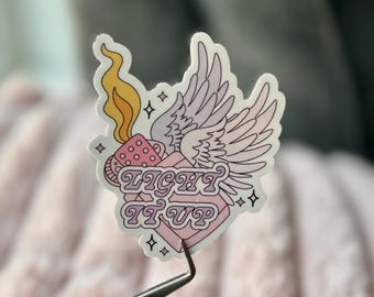 Crescent City Light It Up STICKER- Fantasy Bookish Sticker, SJM Romantasy Book Stickers, Cute Bookish Kindle Sticker, ACOTAR Sticker