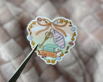 Gilmore Sticker- Stars Hollow Sticker, Lukes Diner Bookish Sticker, Romance Book Stickers, Cute Bookish Kindle Sticker