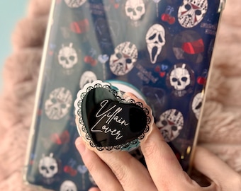 Villain Lover Kindle Grip - Dark Romance Bookish Kindle Holder, Morally Grey Kindle Accesories, Cute Bookish gift, Smut gift