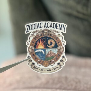 Sticker Zodiac Academy - Sticker livres Vega Sisters, Stickers romans romantiques, Sticker Kindle livresque mignon, Sticker garçons impitoyables image 2
