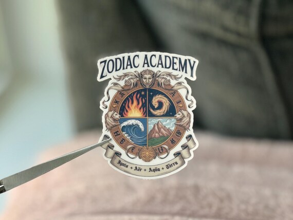 Zodiac Academy Sticker- Vega Sisters Bookish Sticker, Romantasy Book Stickers, Cute Bookish Kindle Sticker, Ruthless Boys Sticker