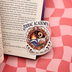 Sticker Zodiac Academy - Sticker livres Vega Sisters, Stickers romans romantiques, Sticker Kindle livresque mignon, Sticker garçons impitoyables image 1