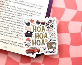 Twilight Bookish Sticker- Edward Bookish Sticker, Romantasy Book Stickers, Vampire Kindle Sticker, hoa hoa hoa sticker, forks sticker