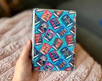 Inserto para Kindle de la portada del libro Trono de Cristal - Inserto para funda Kindle de SJM, Arte literario romántico para lectores electrónicos, Kindles, Kobo, iPad