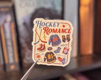 Heated Rivalry Sticker- hockey romance Bookish Sticker, Romance Book Stickers, Cute Bookish Kindle Sticker, Hollanov Sticker