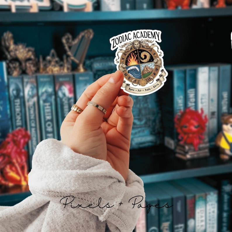Sticker Zodiac Academy - Sticker livres Vega Sisters, Stickers romans romantiques, Sticker Kindle livresque mignon, Sticker garçons impitoyables image 3