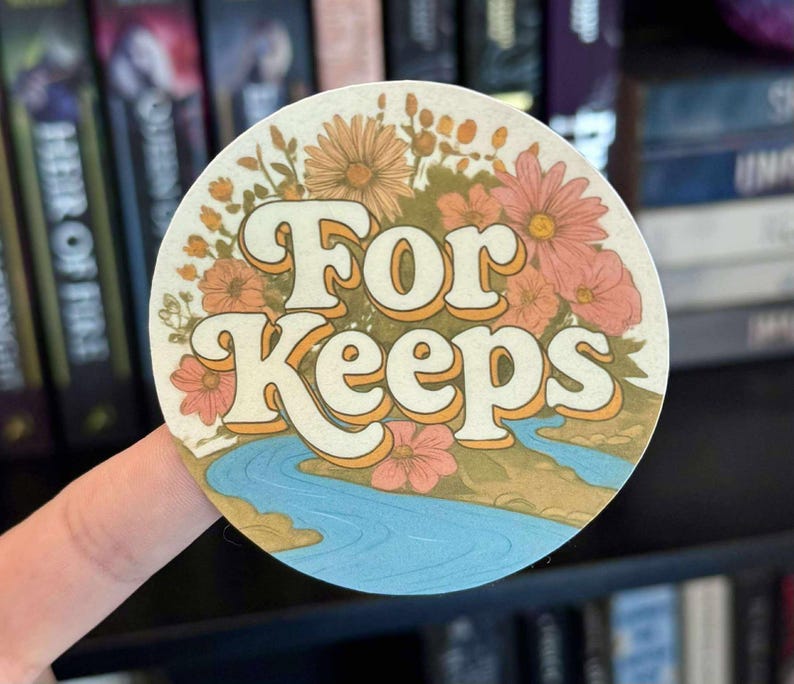 Binding 13 For Keeps Sticker- Boys of Tommen sticker, Shannon like the river Bookish Sticker, Johnny Kavanaugh Book Merch image 4