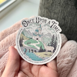 Throne of Glass Sticker- Aelin Bookish Sticker, SJM Romantasy Book Stickers, Cute Bookish Kindle Sticker, ACOTAR Sticker image 6