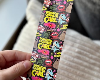 Dungeon Crawler Carl Bookmark- Princess Donut and Mongo Merch, Double Sided Bookmark, Gifts for Readers, LitRPG gift