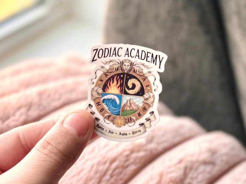 Sticker Zodiac Academy - Sticker livres Vega Sisters, Stickers romans romantiques, Sticker Kindle livresque mignon, Sticker garçons impitoyables image 6