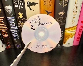 Binding 13 Songs for Shannon - For Keeps Sticker Boys of Tommen sticker, Shannon like the river Bookish Sticker, Johnny Kavanaugh Book Merch