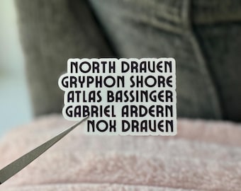 The Bonds that Tie 5 Bonds Sticker- Why Choose Bookish Sticker, Romantasy Book Stickers, Bookish Kindle Sticker, Draven Brothers Sticker