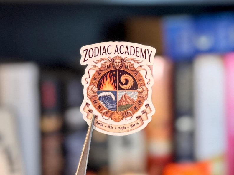 Sticker Zodiac Academy - Sticker livres Vega Sisters, Stickers romans romantiques, Sticker Kindle livresque mignon, Sticker garçons impitoyables image 4