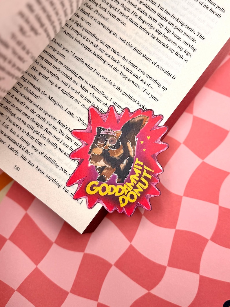 Dungeon Crawler Carl Sticker Pack- Princess Donut Book Stickers, LitRPG Sticker, New Achievement Bookish Kindle Sticker afbeelding 4