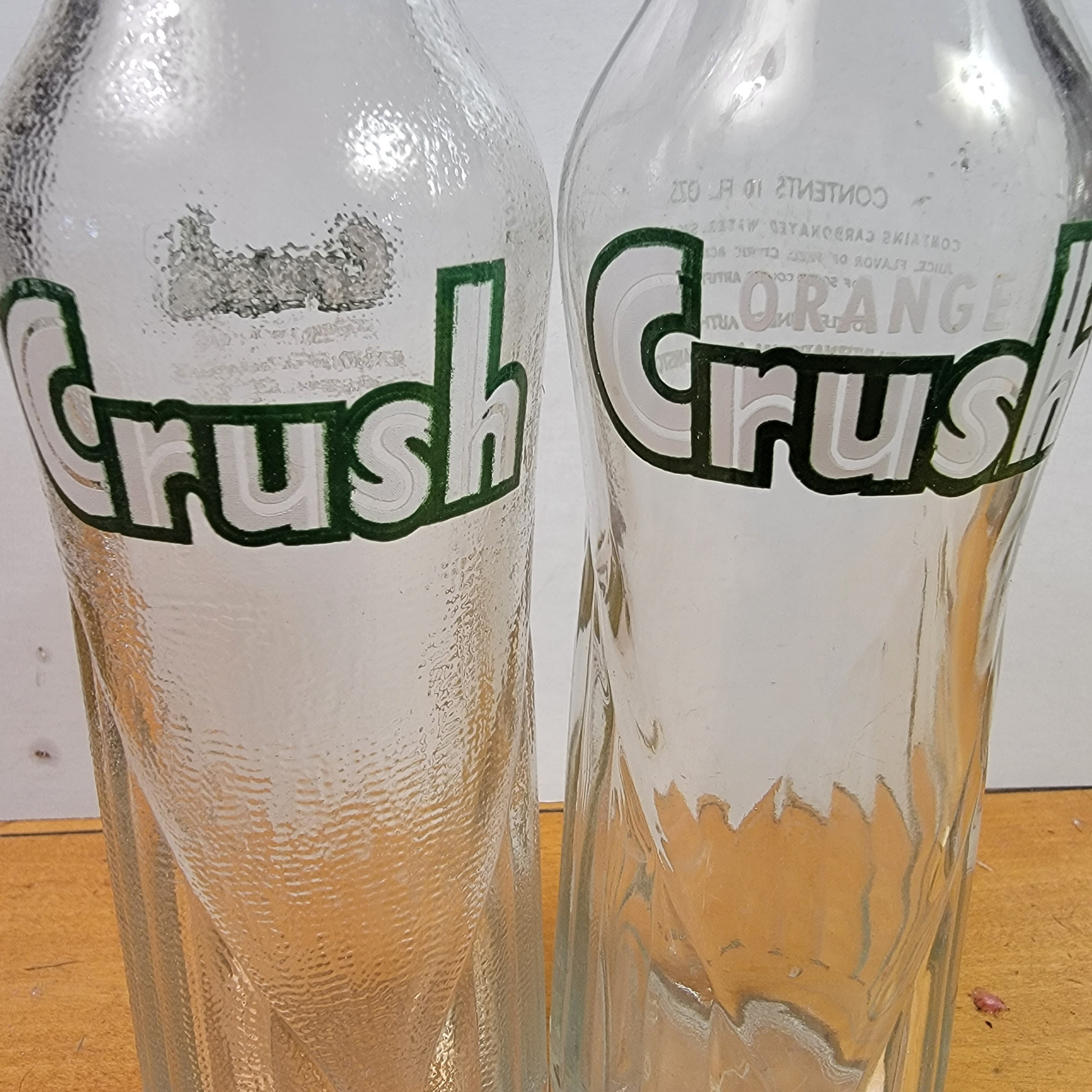 ✴︎レア✴︎クラッシュオレンジ他　ヴィンテージジュース瓶３本セット⭐︎おまけ付き ✴︎レア✴︎クラッシュオレンジ他 ヴィンテージジュース瓶3本セット