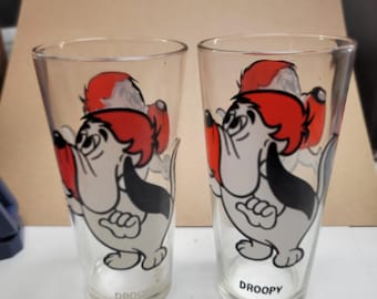 One 1975 MGM Pepsi Collector Series Glass Tom and Jerry One 1975 MGM Pepsi Collector Series Glass Tom and Jerry