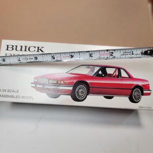Vintage Buick plastic dealer toy car, toy Buick car, red model Buick automobile, Dealer plastic sample car, free shipping