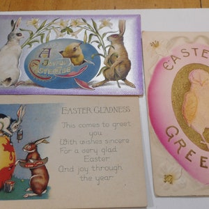 vintage postcards, Easter postcards, old postcards, old postcards, vintage postcard, Easter Sunday  postcards