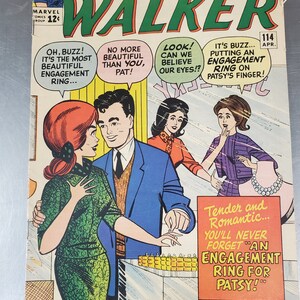 Patsy Walker comic books, 1960&#39;s comic, old comic book, vintage comics, cartoon comic books FREE SHIPPING