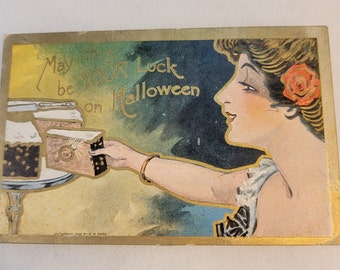Vintage Halloween postcards, black cat Halloween card, witch Halloween cards, vintage Halloween owl postcards, Halloween kids, jackolantern