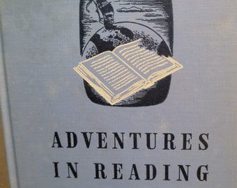 Tales and Travel, old school book, vintage text, vintage reader, vintage textbook. vintage reading book,  old school book, Free Shippingr