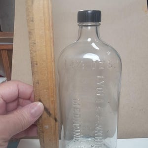 Vintage Lydia Pinkham medicine bottle, vintage bottles, medicine bottles, antique medicine bottle,  free shipping